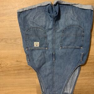GAP Blue Denim Overalls with Sturdy Design